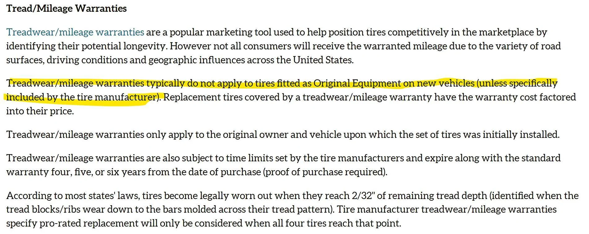 Porsche Taycan Help interpret Tire Wear Warranty 1730255674743-vl