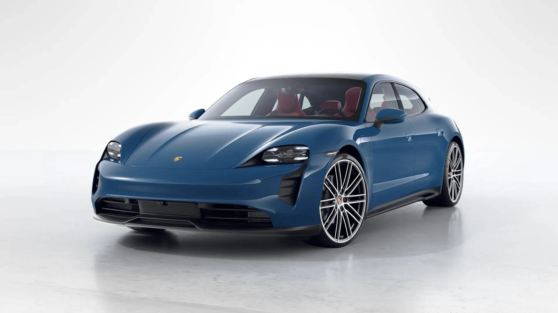 Porsche Taycan 2023 Taycan GTS Sport Turismo w/ 22" Turbo Design wheels from 9YB Cayenne Coupe 01_taycan_front_sid