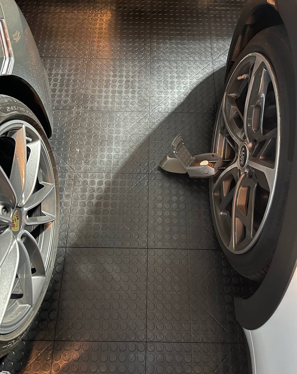 Porsche Taycan The Taycan vs. Surfboards lockbox