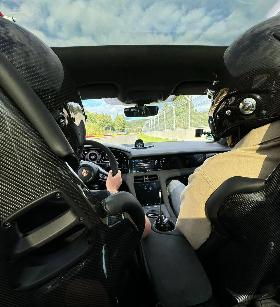 Porsche Taycan Porsche Pro Driver Takes Us On Hot Lap At Spa In 2025 Turbo GT Taycan 1730791850619-ql