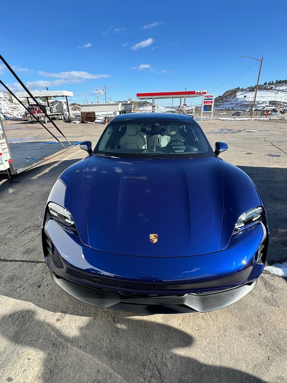 Porsche Taycan 2023 Sport Turismo GTS, new to me heic taycan front