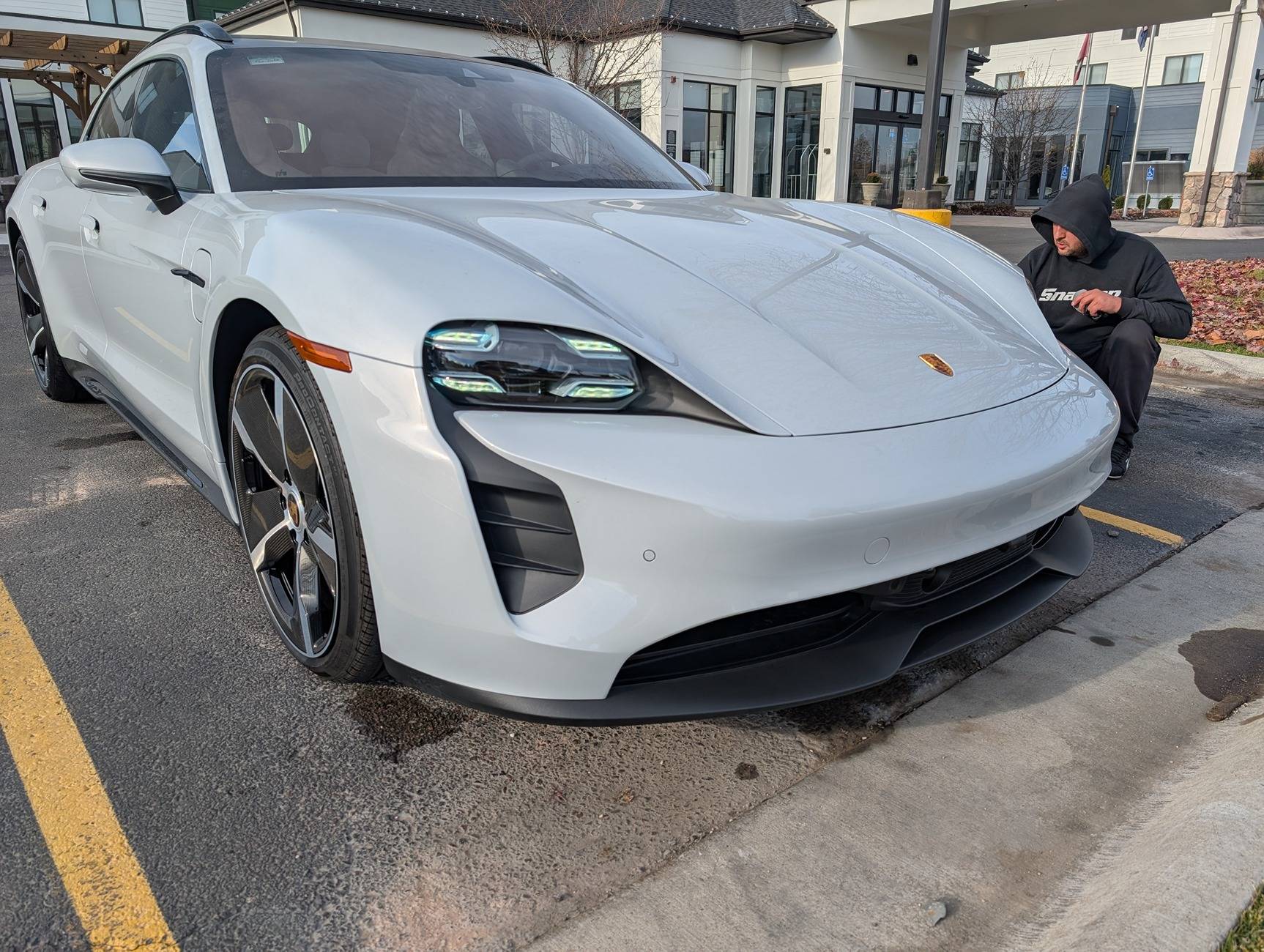 Porsche Taycan Kalispell MT --> San Francisco CA (Taycan Pickup/Delivery Report!) PXL_20241108_174132153