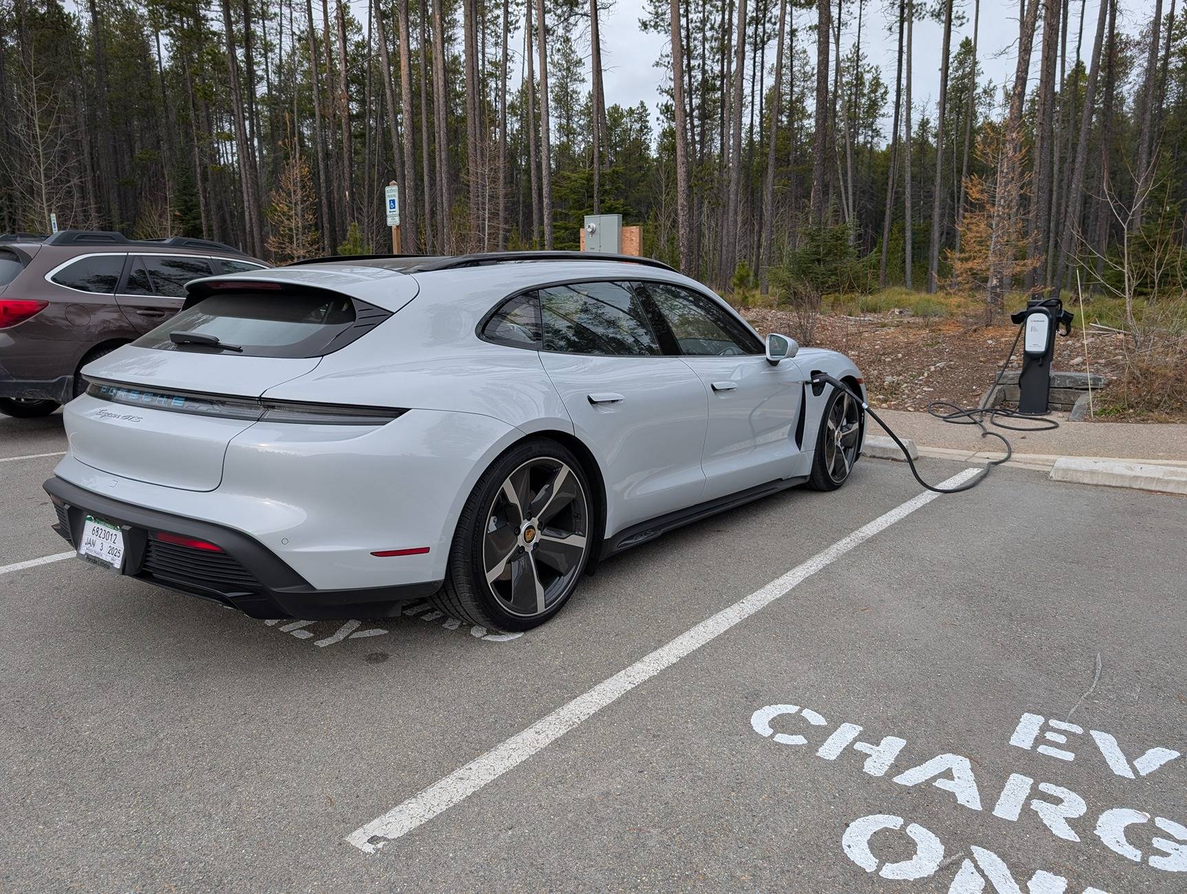 Porsche Taycan Kalispell MT --> San Francisco CA (Taycan Pickup/Delivery Report!) PXL_20241108_193349218