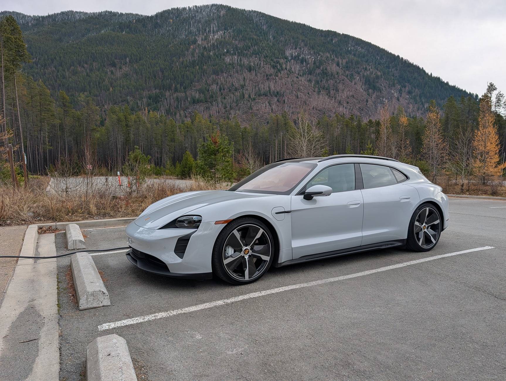 Porsche Taycan Kalispell MT --> San Francisco CA (Taycan Pickup/Delivery Report!) PXL_20241108_193426272