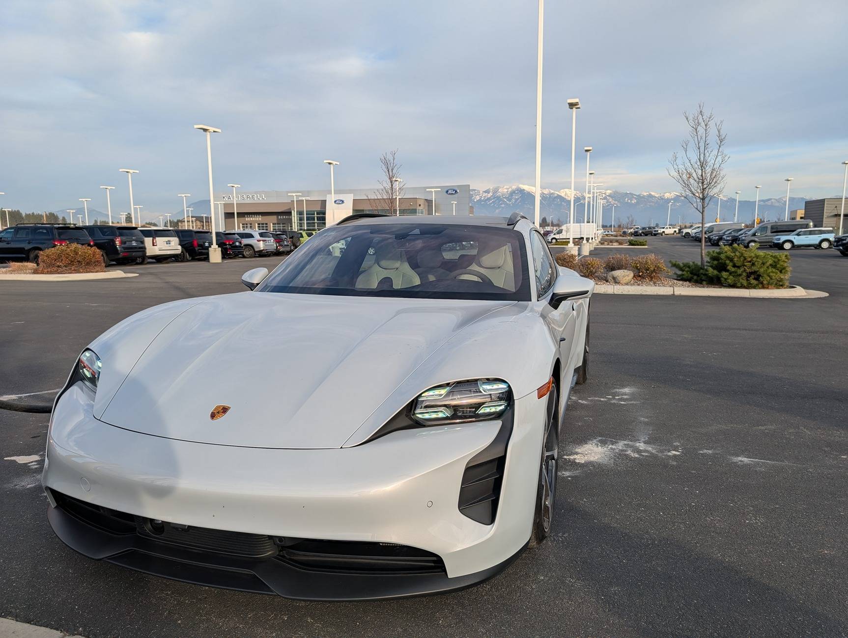 Porsche Taycan Kalispell MT --> San Francisco CA (Taycan Pickup/Delivery Report!) PXL_20241108_222503097