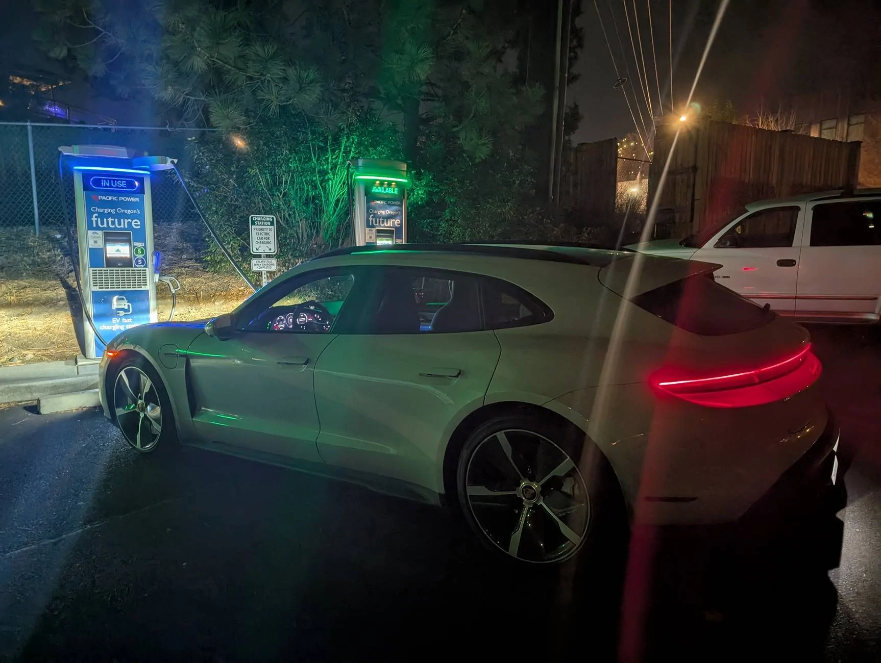 Porsche Taycan Kalispell MT --> San Francisco CA (Taycan Pickup/Delivery Report!) PXL_20241110_050910803
