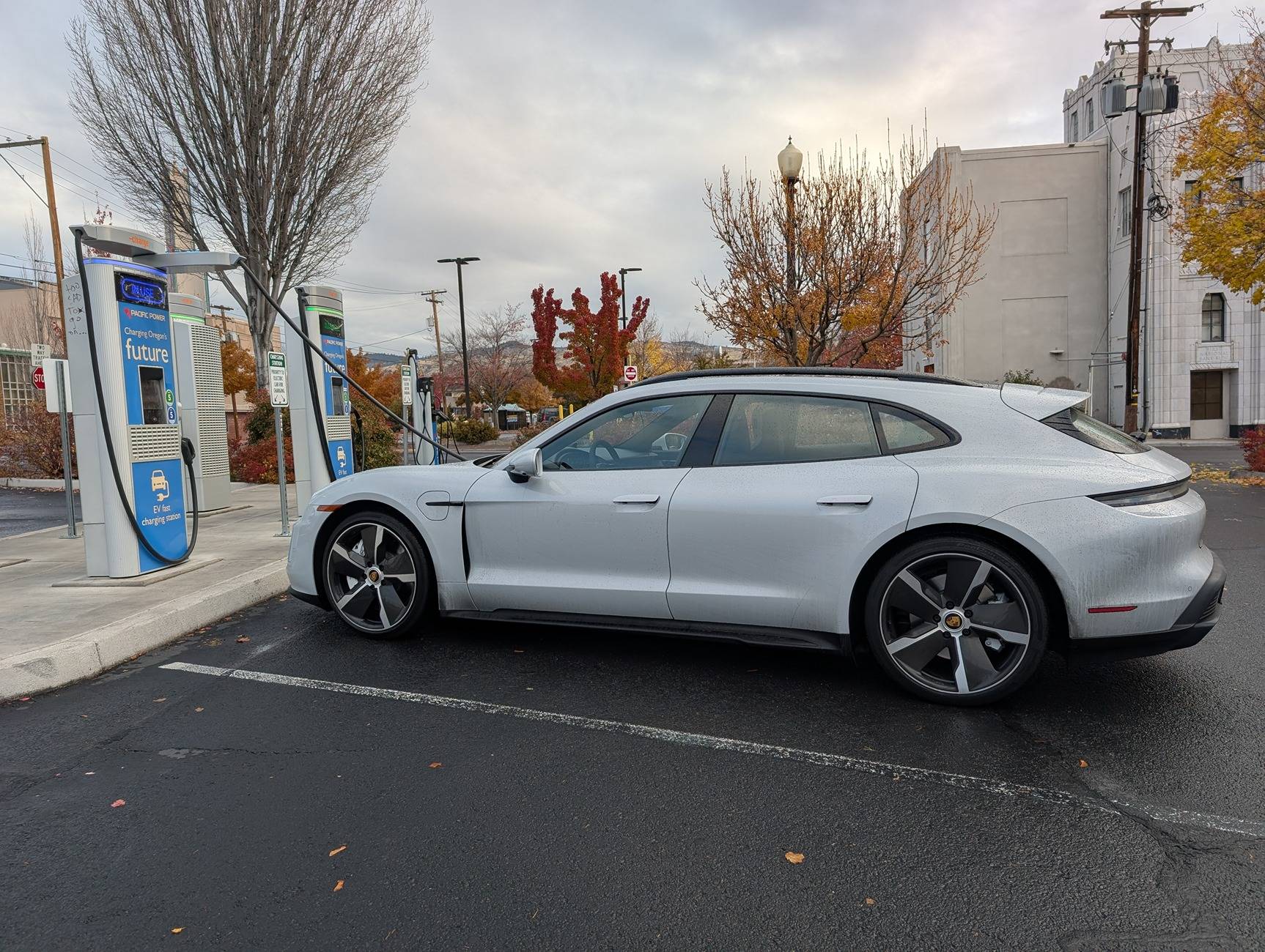 Porsche Taycan Kalispell MT --> San Francisco CA (Taycan Pickup/Delivery Report!) PXL_20241110_160502822