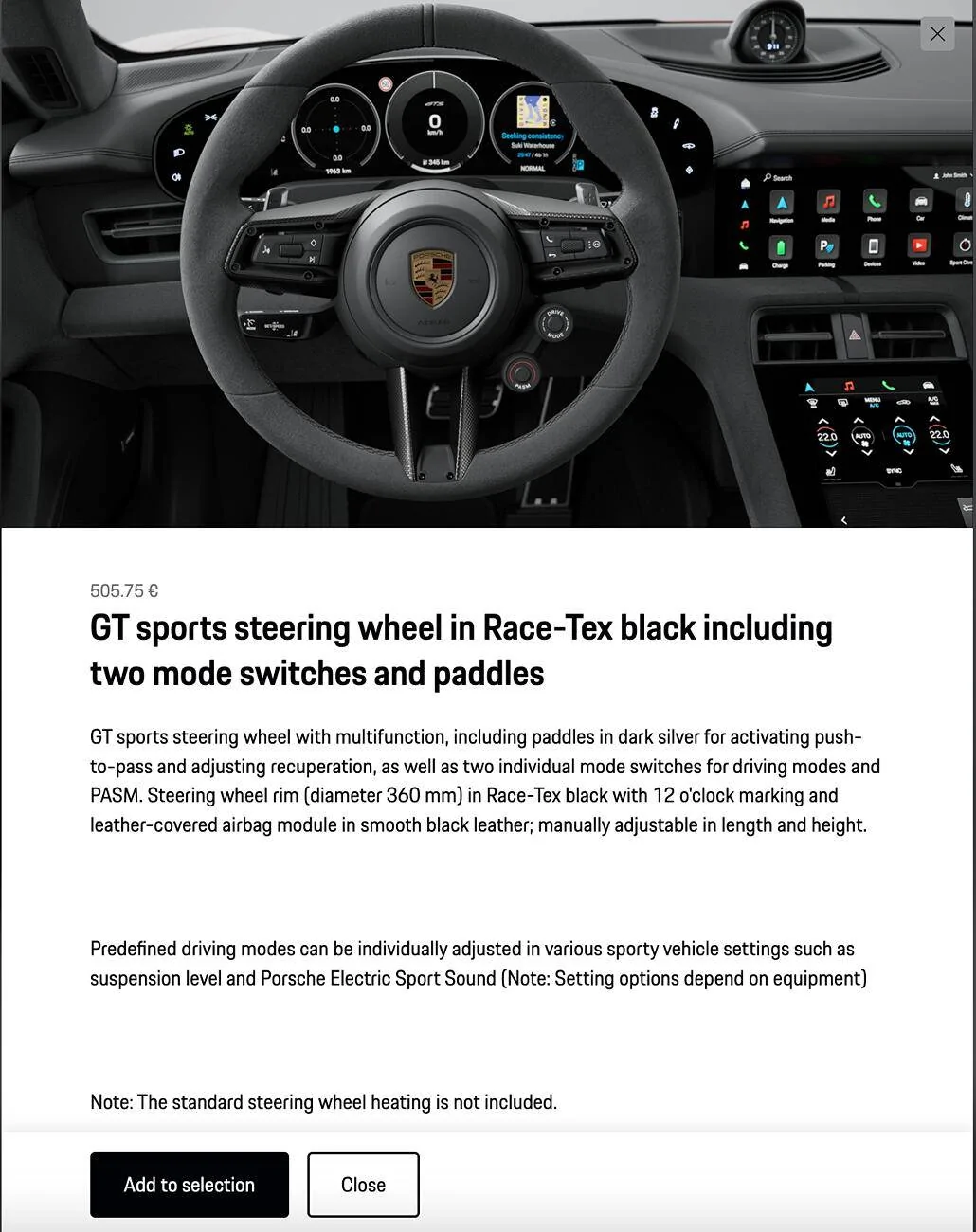 Porsche Taycan New Taycan GTS and Taycan 4 Announced Screenshot 2024-11-12 at 15.17.04