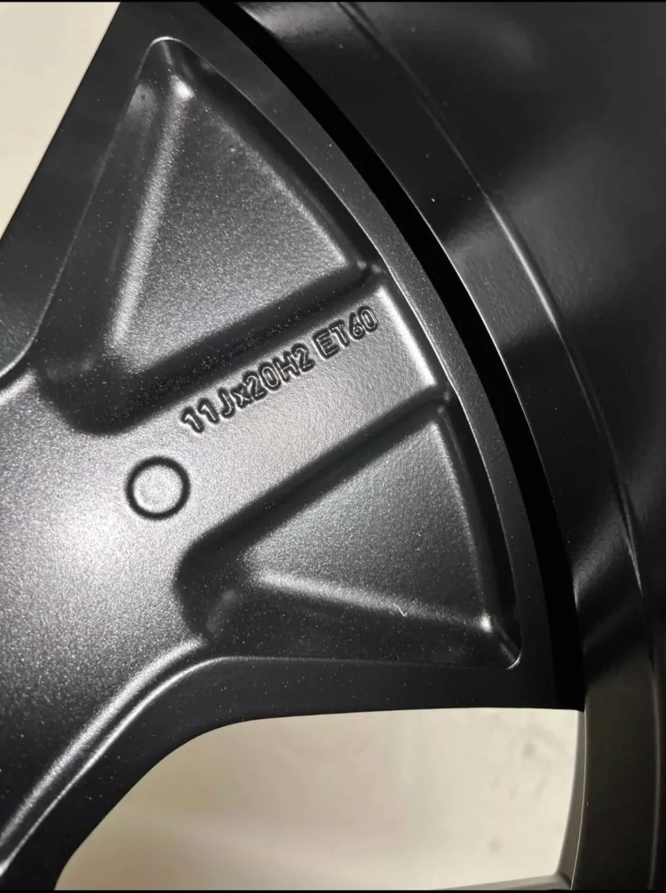 Porsche Taycan 20" Porsche Taycan Aero Wheels - Matte Black IMG_20241118_205251
