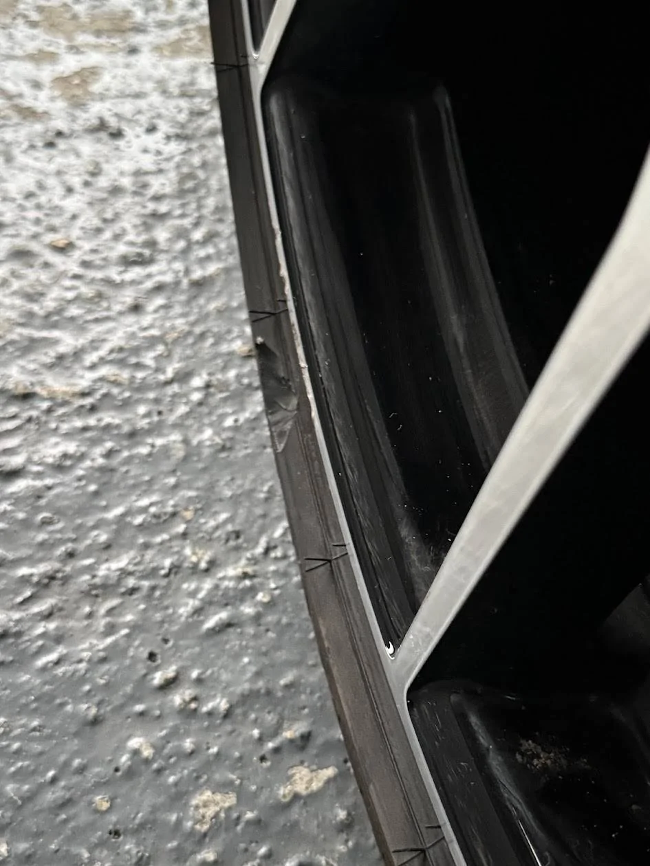Porsche Taycan Broken Tyre at 2k miles - change 1 or 2? IMG_4450