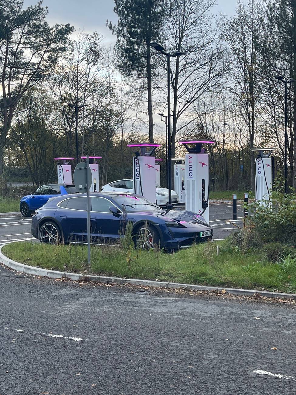 Porsche Taycan Charging - UK IMG_1315