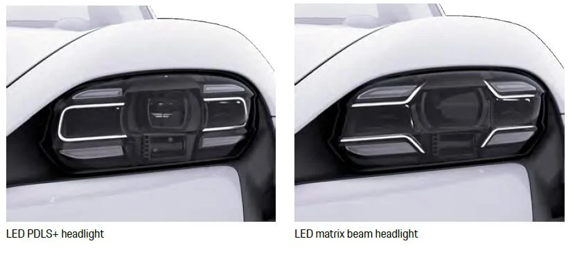 Porsche Taycan MY 24 CT std headlights 1732498307023-30