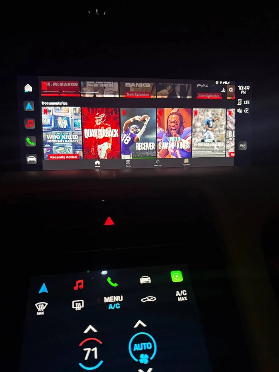 Porsche Taycan Watch Netflix or Youtube on your Taycan while Charging IMG_1194