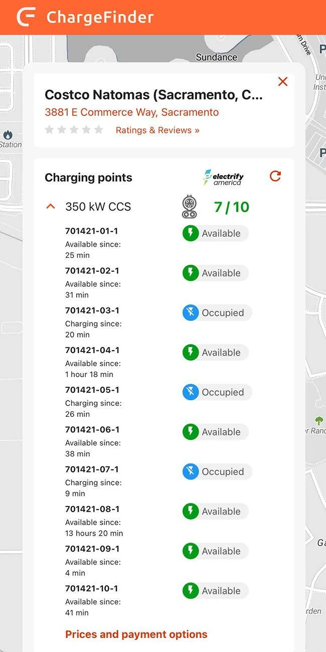 Porsche Taycan Costco -  Now providing  350kw DC Charging Stations costco