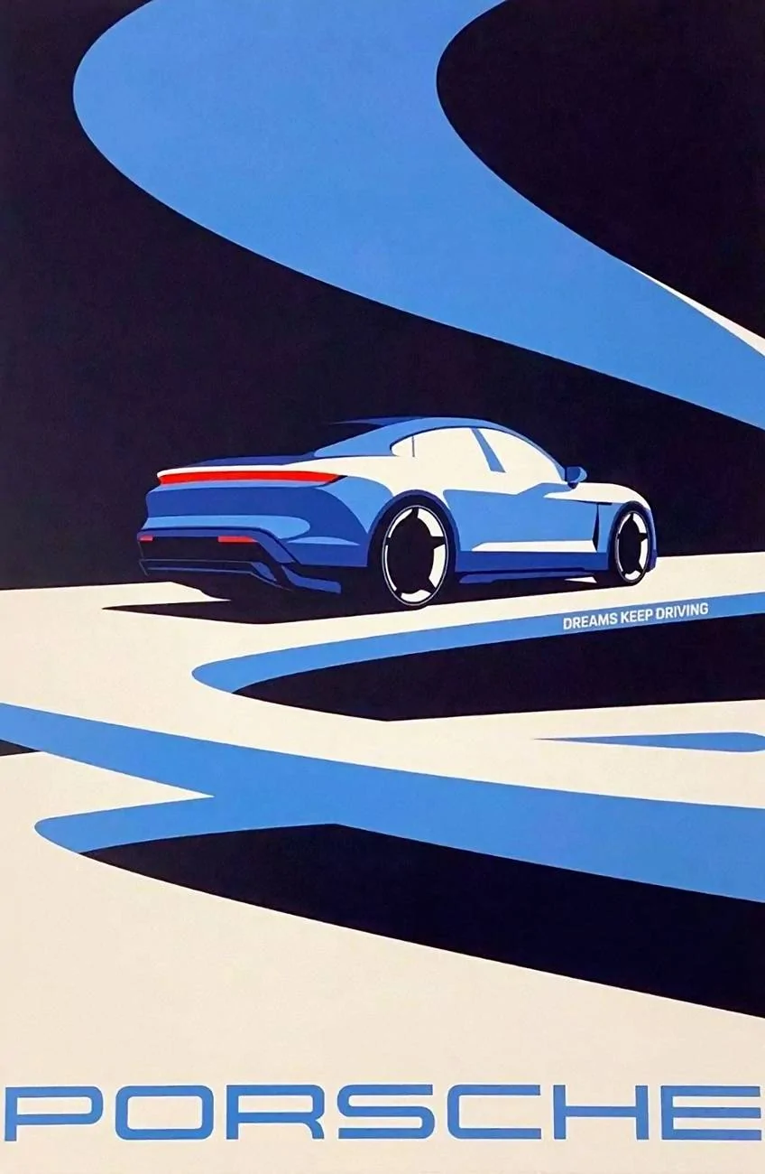 Porsche Taycan Taycan wallpapers Dreams Keep Driving iOS 2_Original
