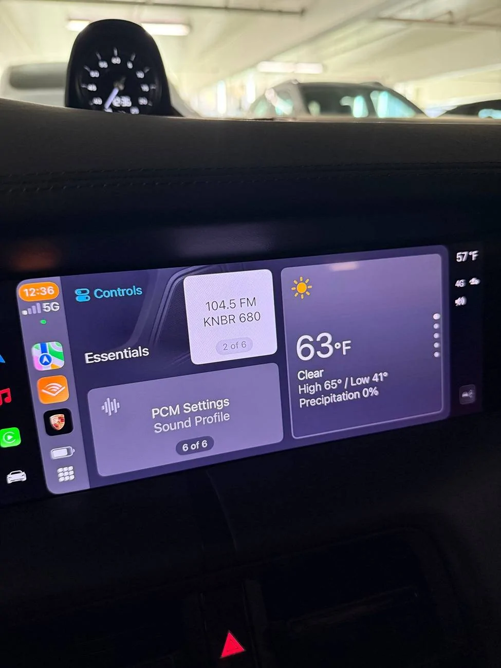 Porsche Taycan Another first world problem software moan - ambient lighting IMG_1961