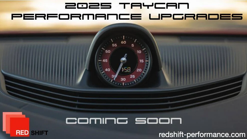 Porsche Taycan Redshift Performance - News & Updates rs_2025_taycan_teaser