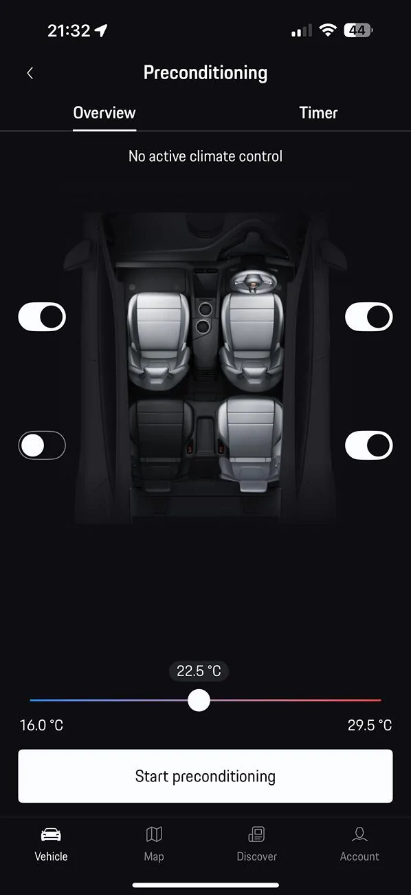 Porsche Taycan Service notifications in app IMG_0327