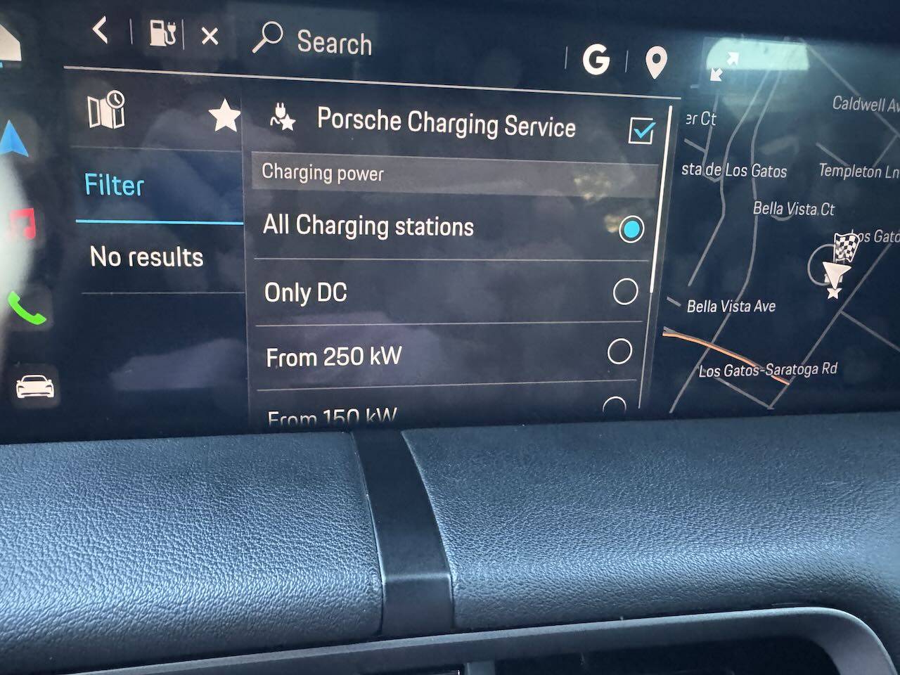 Porsche Taycan Charging Station Search in PCM Not Working IMG_1350