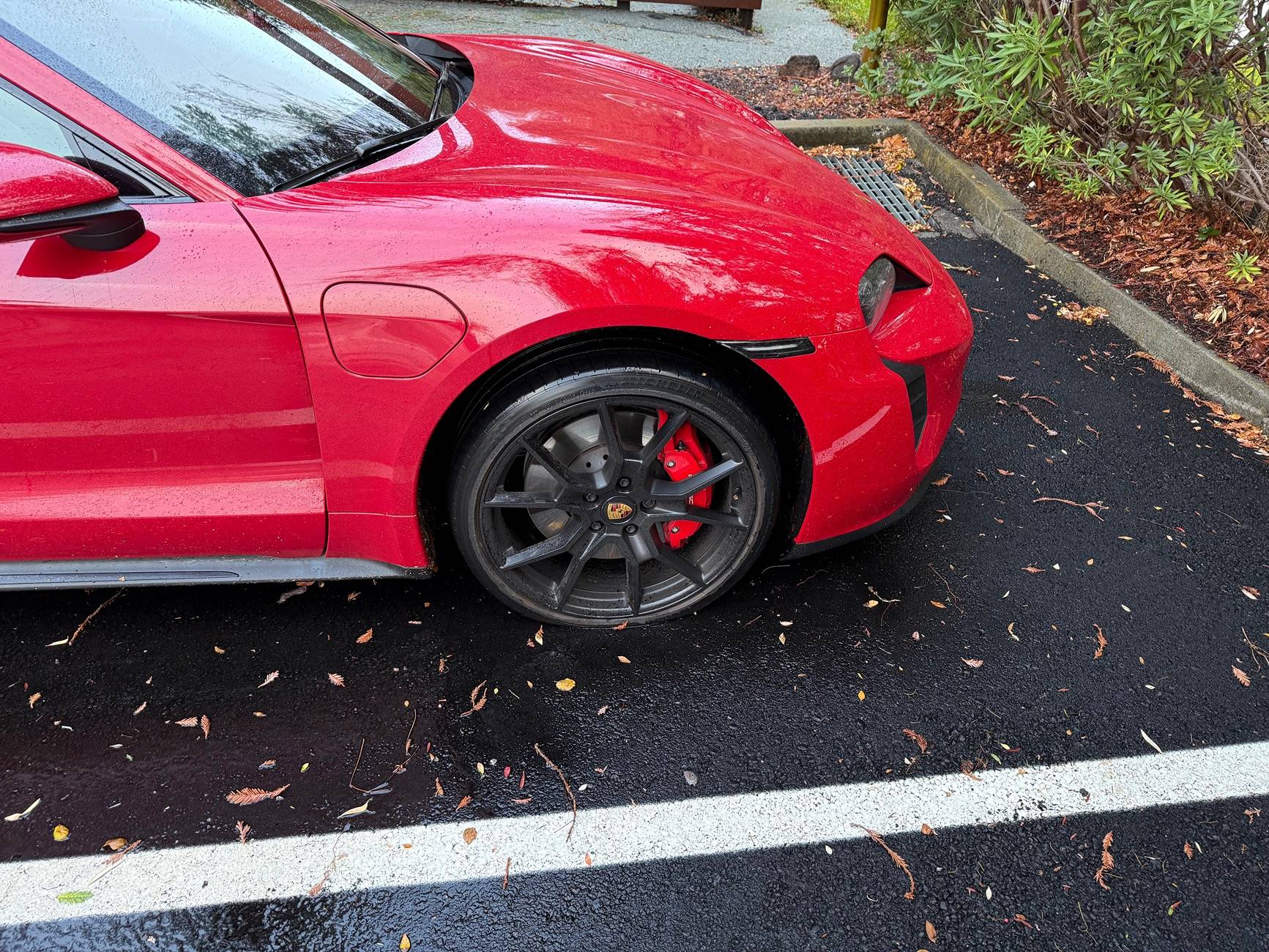 Porsche Taycan Installed Michelin Pilot Sport All Season 4 21" tires on Taycan 4S -- my review & results IMG_3781