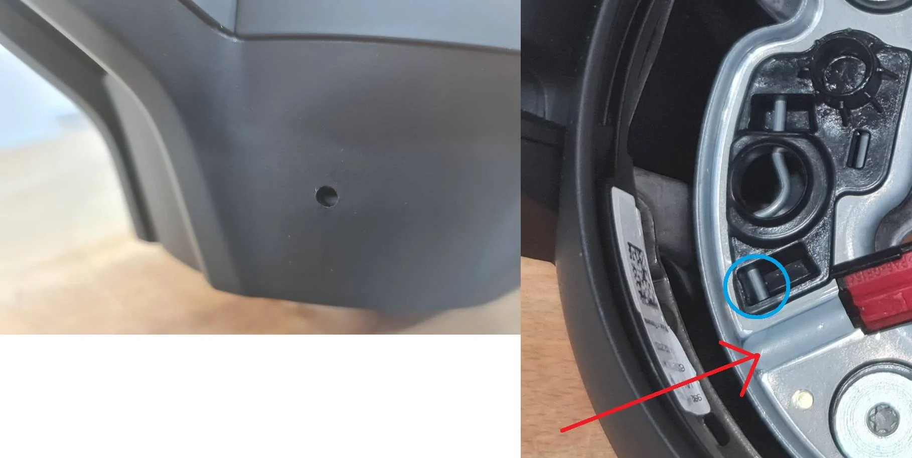 Porsche Taycan Anyone swapped a steering wheel over? airbag releas