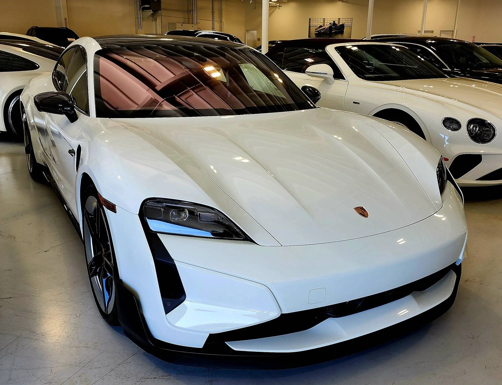 Porsche Taycan RS E-Tron GT compared to Taycan Turbo GT 20241220_112910
