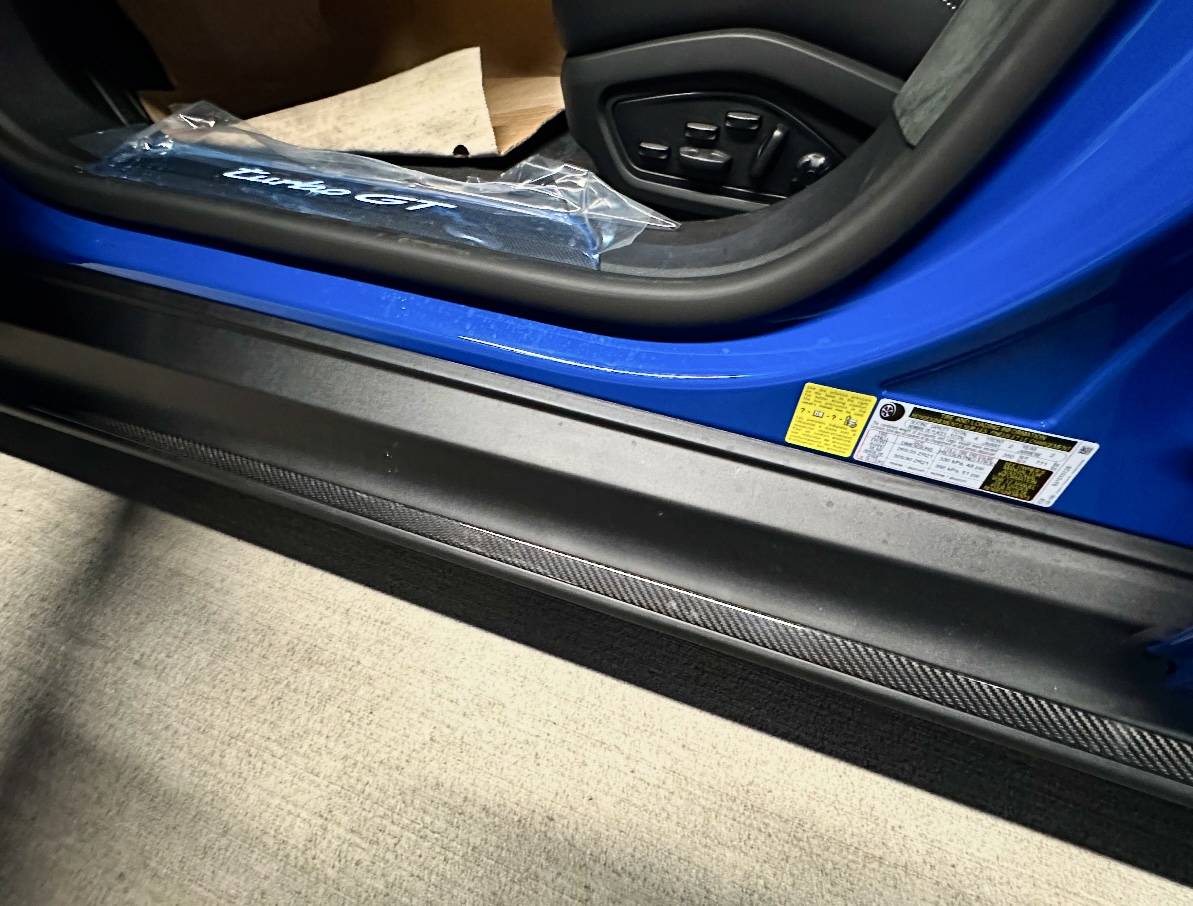 Porsche Taycan Taycan Turbo GT PTS Club Blau Just Arrived …Updated Delivery Pictures (pg3) IMG_4660