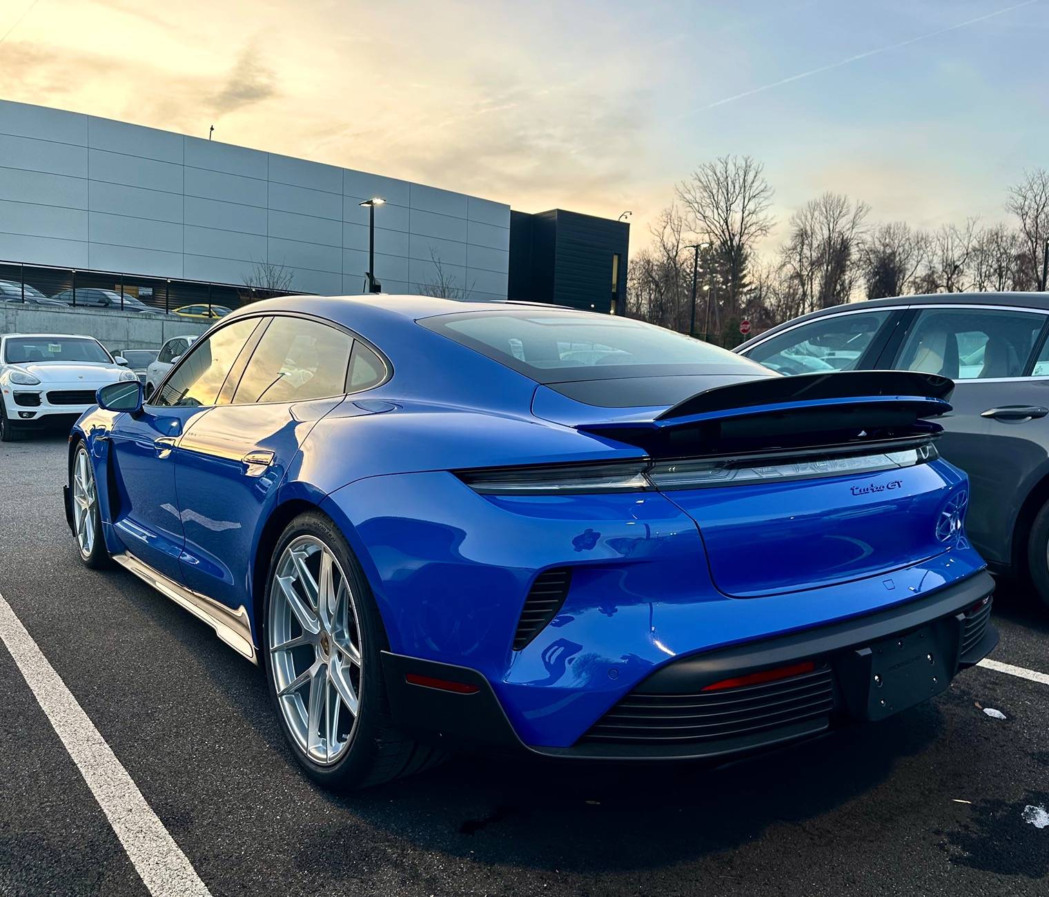 Porsche Taycan Taycan Turbo GT PTS Club Blau Just Arrived …Updated Delivery Pictures (pg3) IMG_8916