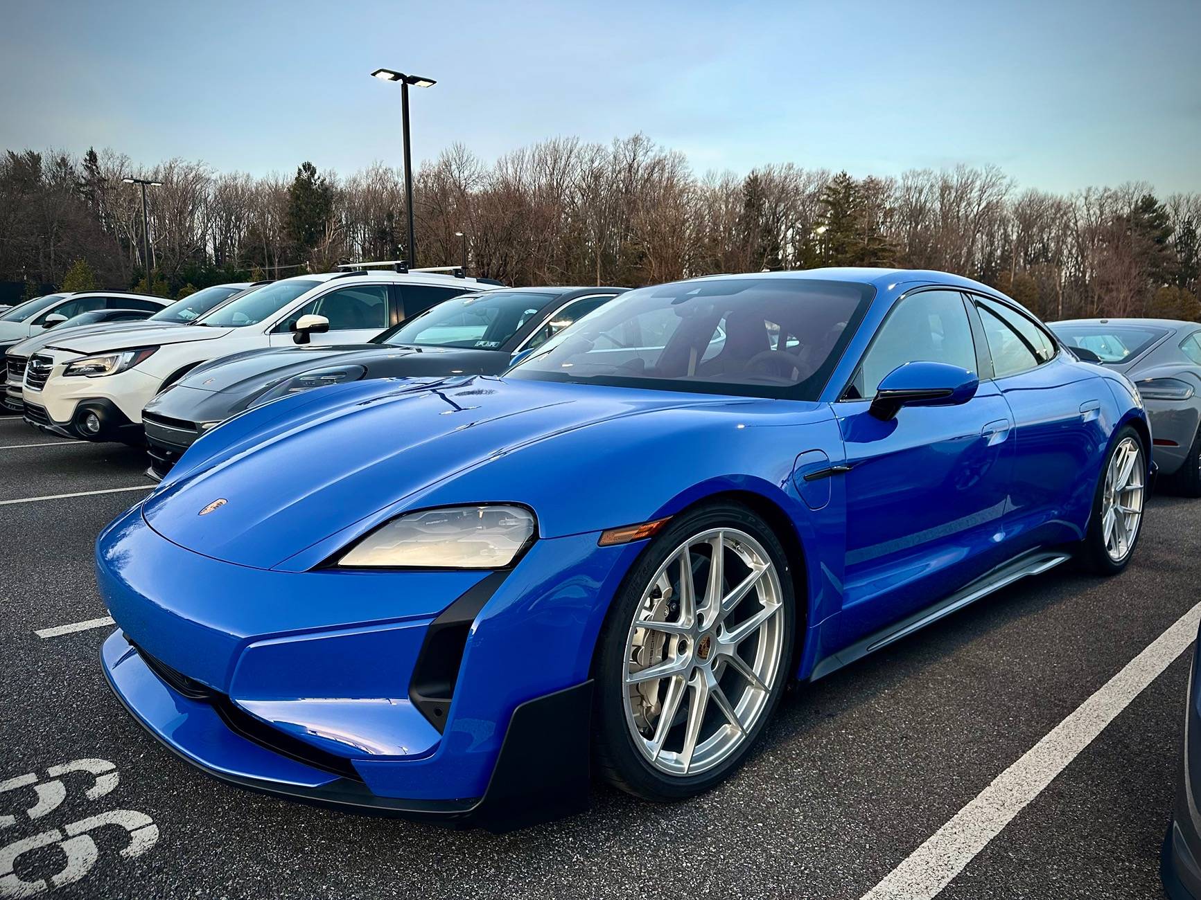 Porsche Taycan Taycan Turbo GT PTS Club Blau Just Arrived …Updated Delivery Pictures (pg3) IMG_8915