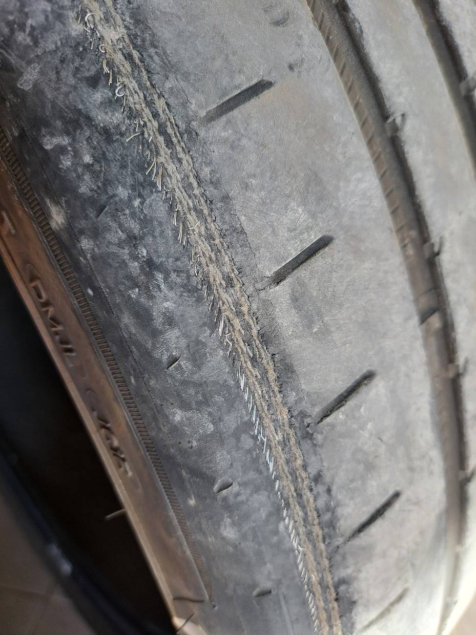 Porsche Taycan Alignment issues - is it from driving the car in the lowest mode? 20230809_175348