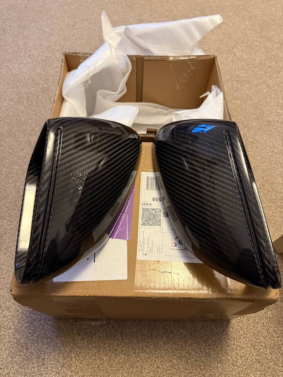 Porsche Taycan Fitting aftermarket carbon wing mirror caps? Any tips? IMG_3477