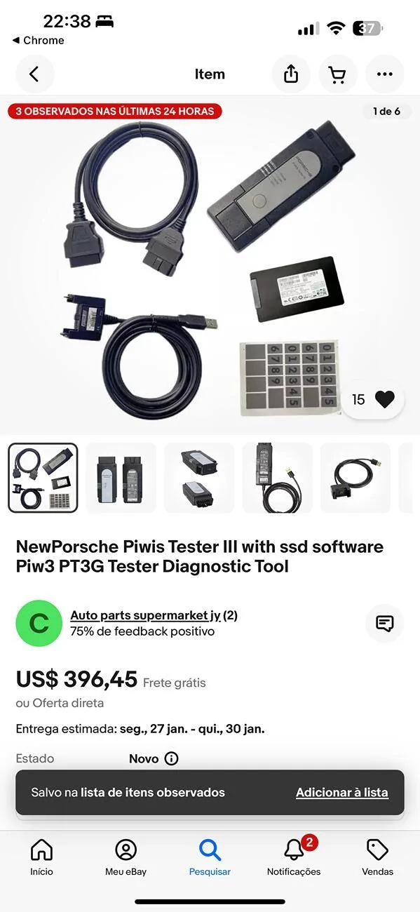 Porsche Taycan Piwi diagnostic program for Porche Taykan IMG_8276