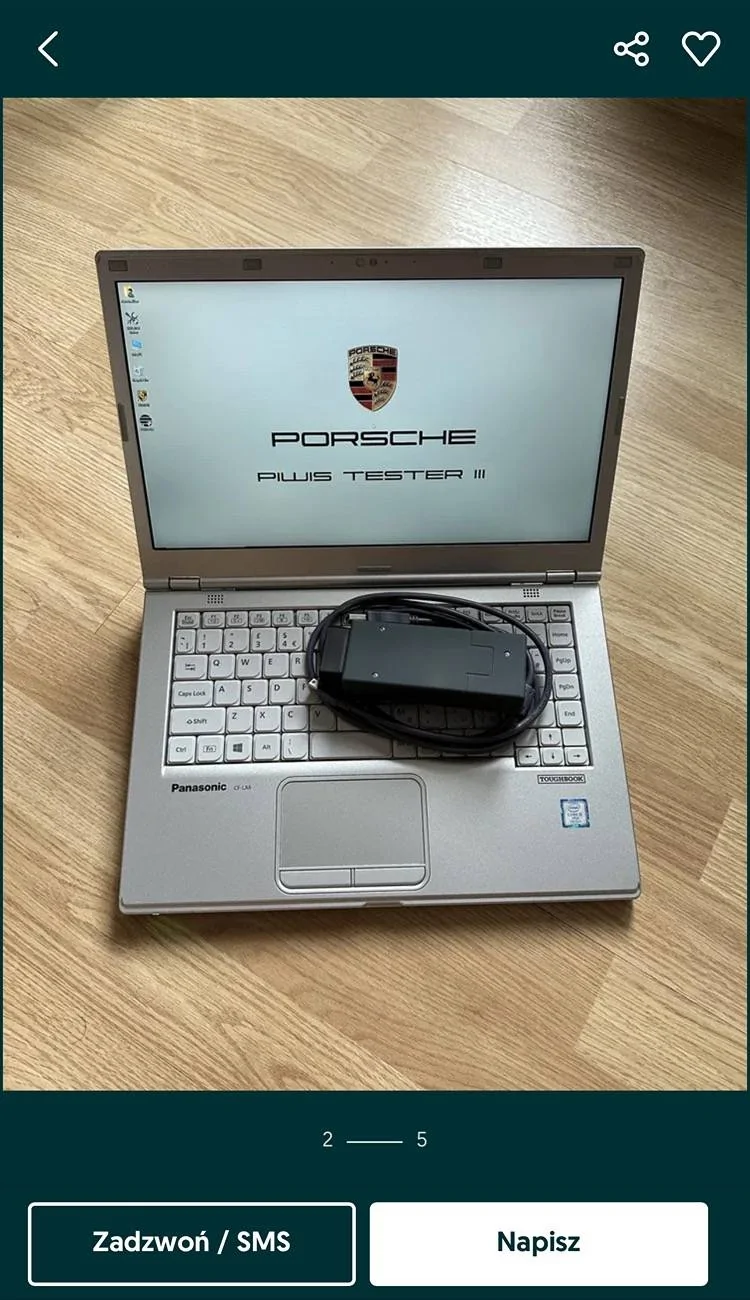 Porsche Taycan Piwi diagnostic program for Porche Taykan IMG_8301