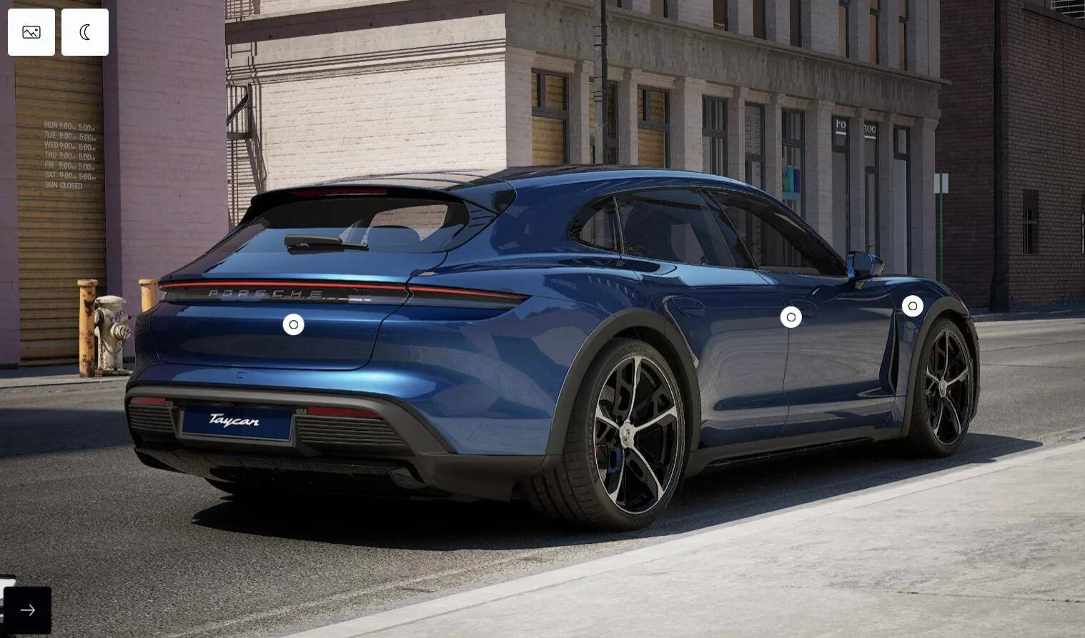 Porsche Taycan Taycan CT 4S MY config Gentiane-33