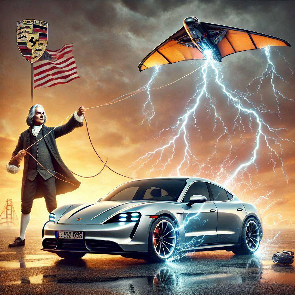 Porsche Taycan "Porsche issues parking warning to EV owners to prevent devastating fires" - article 1736074563906-8w