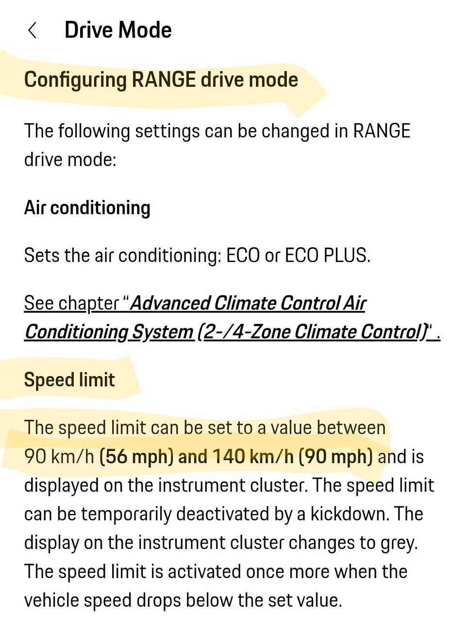 Porsche Taycan VERY SCARY - GOING from "Normal" to "Sport" mode Screenshot_20250105_115623~2