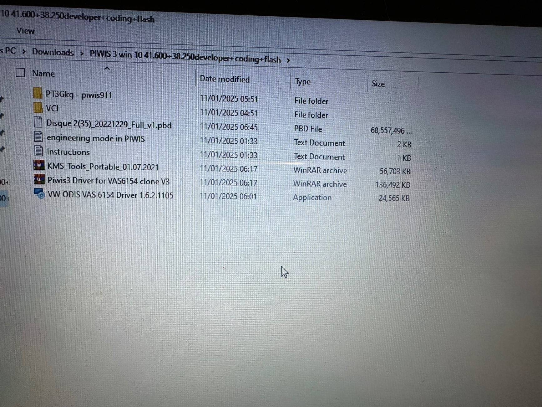 Porsche Taycan Piwi diagnostic program for Porche Taykan IMG_8465