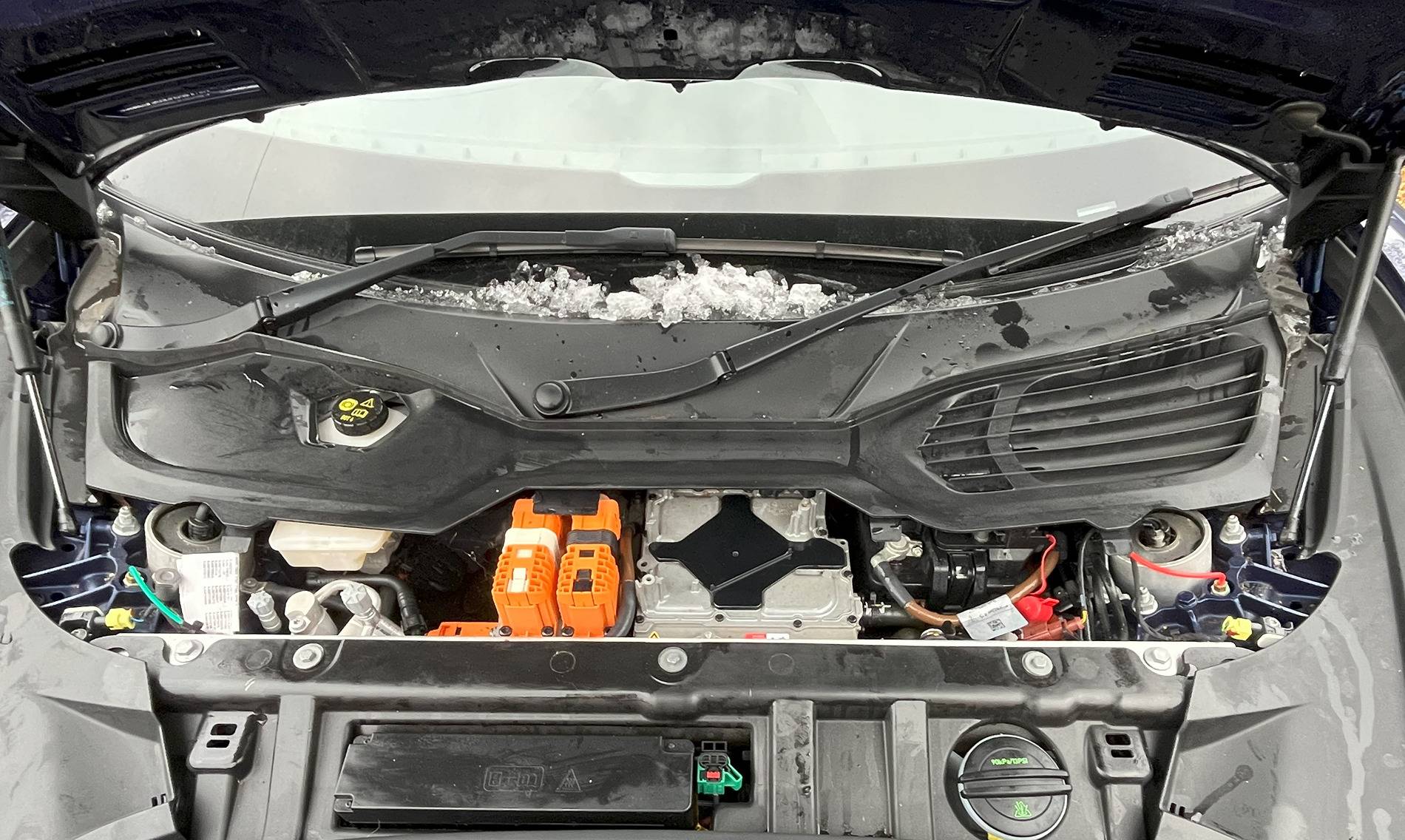 Porsche Taycan Electrical System Fault + 12V? Under bonnet RHD