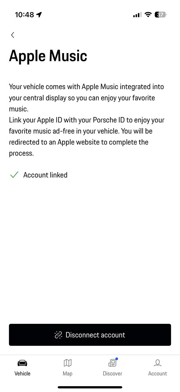 Porsche Taycan Apple Music + PCM error after registering IMG_1674
