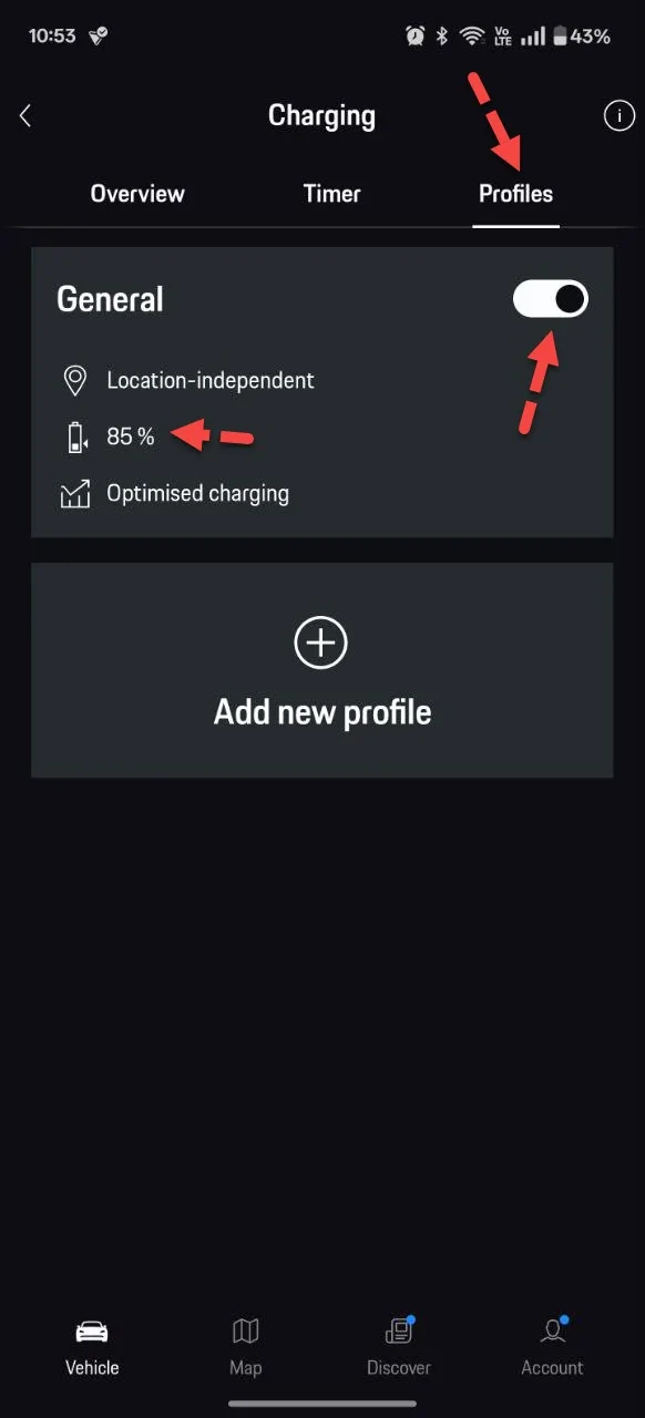 Porsche Taycan Charge to 85% - What on earth is going on!!! photo_2025-01-18_10-53-57