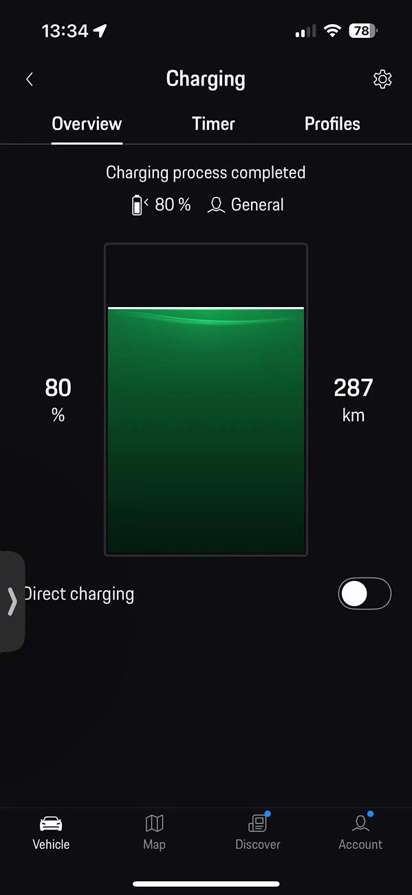 Porsche Taycan Charge to 85% - What on earth is going on!!! IMG_1763