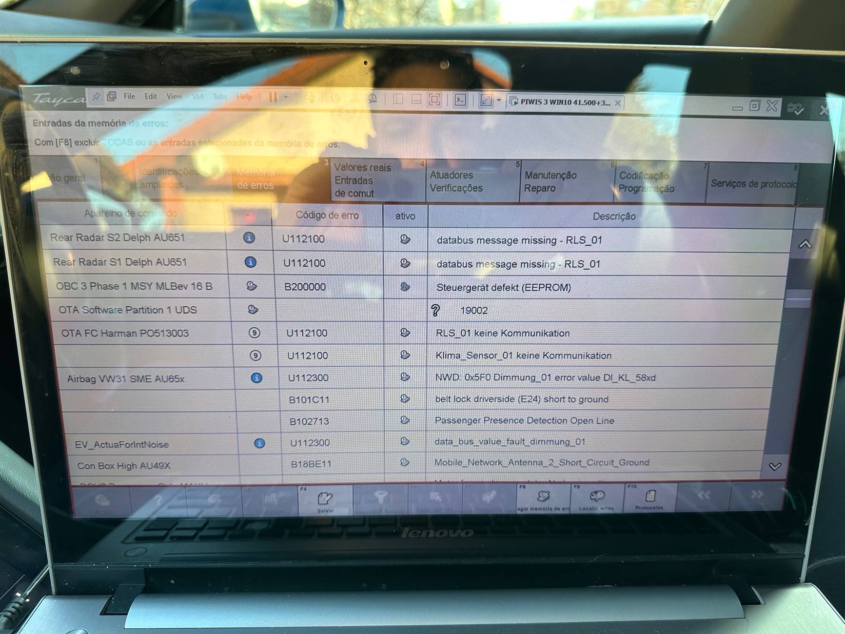 Porsche Taycan Piwi diagnostic program for Porche Taykan IMG_8613