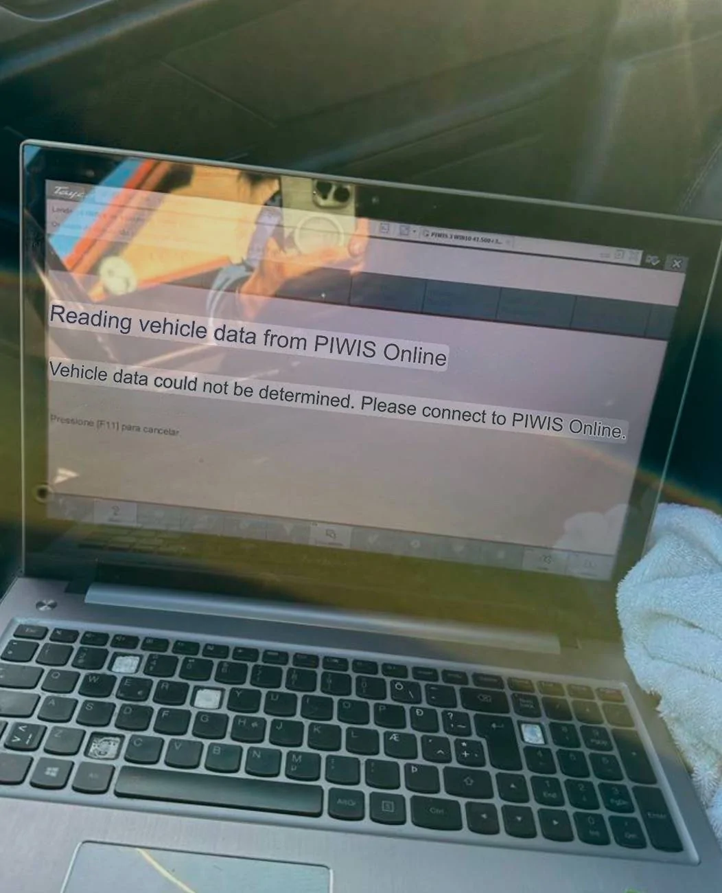 Porsche Taycan Piwi diagnostic program for Porche Taykan IMG_8629