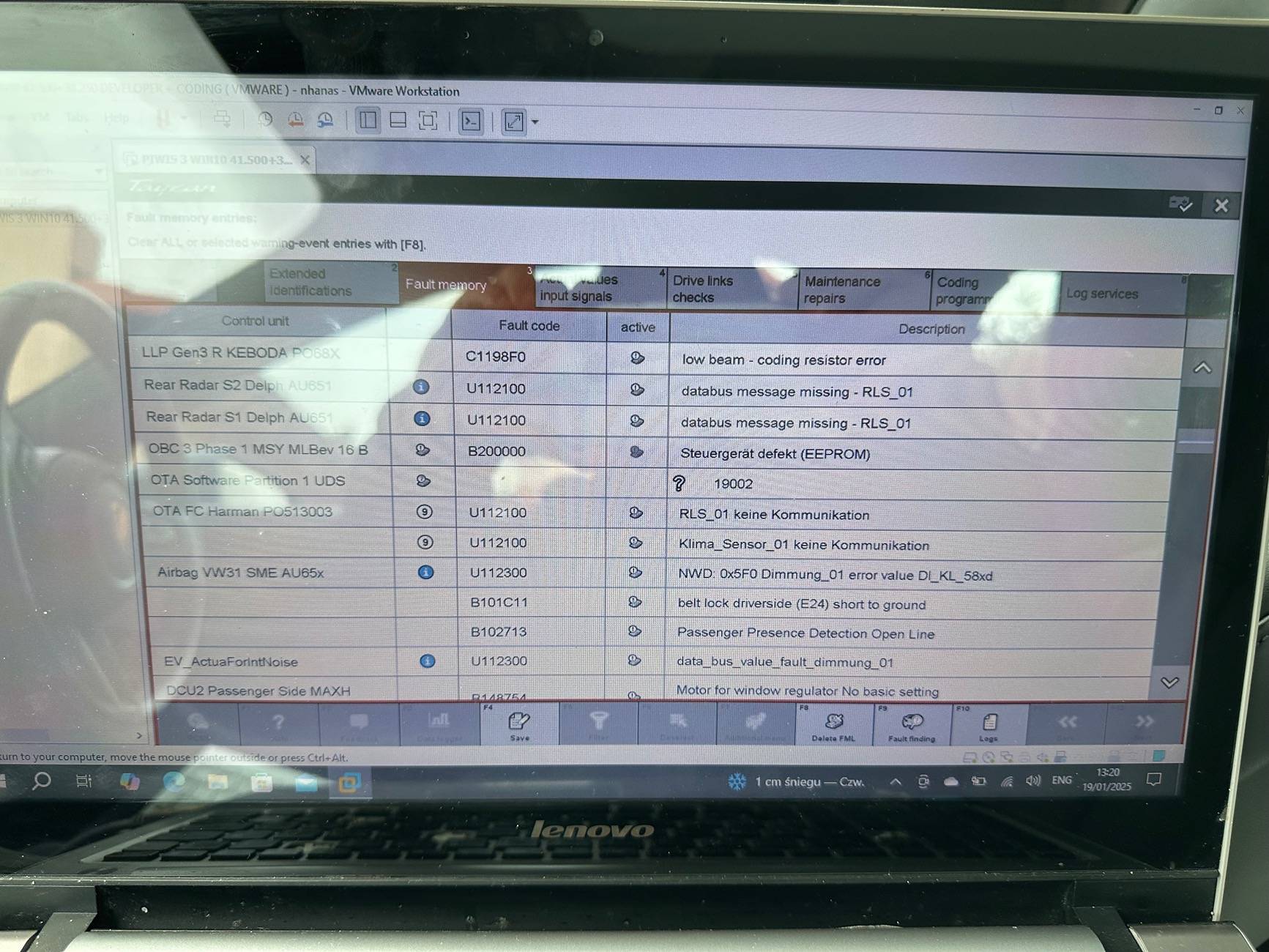 Porsche Taycan Piwi diagnostic program for Porche Taykan IMG_8675
