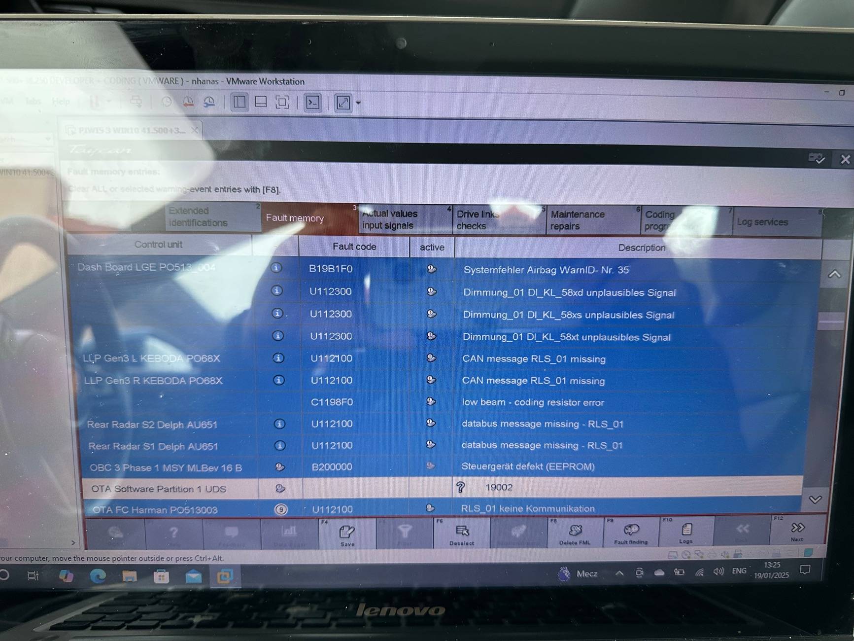 Porsche Taycan Piwi diagnostic program for Porche Taykan IMG_8681