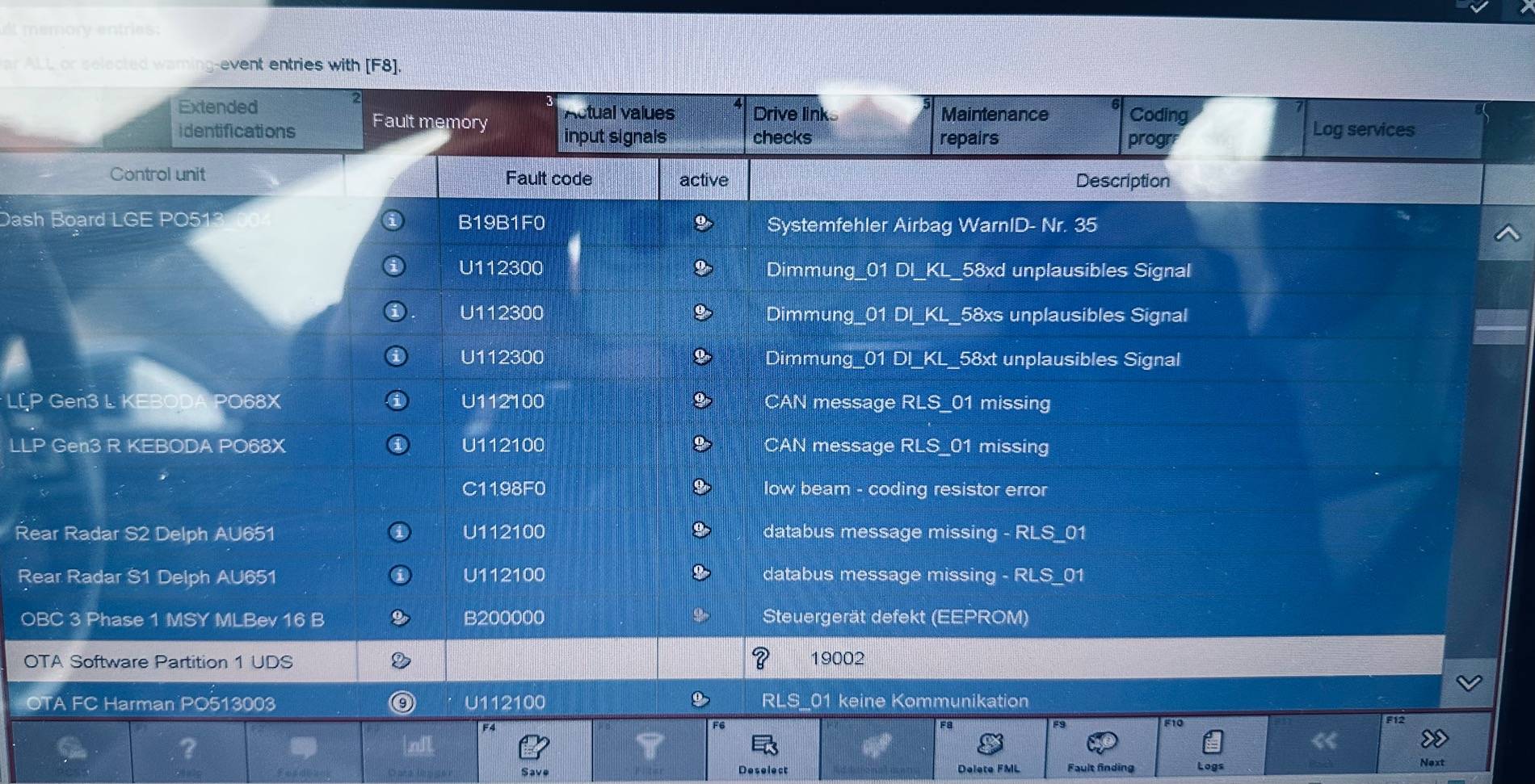 Porsche Taycan Piwi diagnostic program for Porche Taykan IMG_8681
