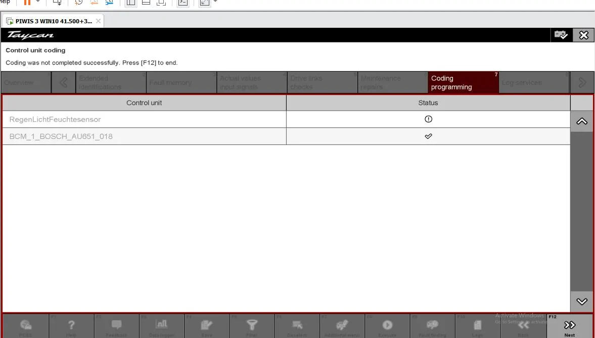 Porsche Taycan Piwi diagnostic program for Porche Taykan Screenshot 2025-01-23 172347