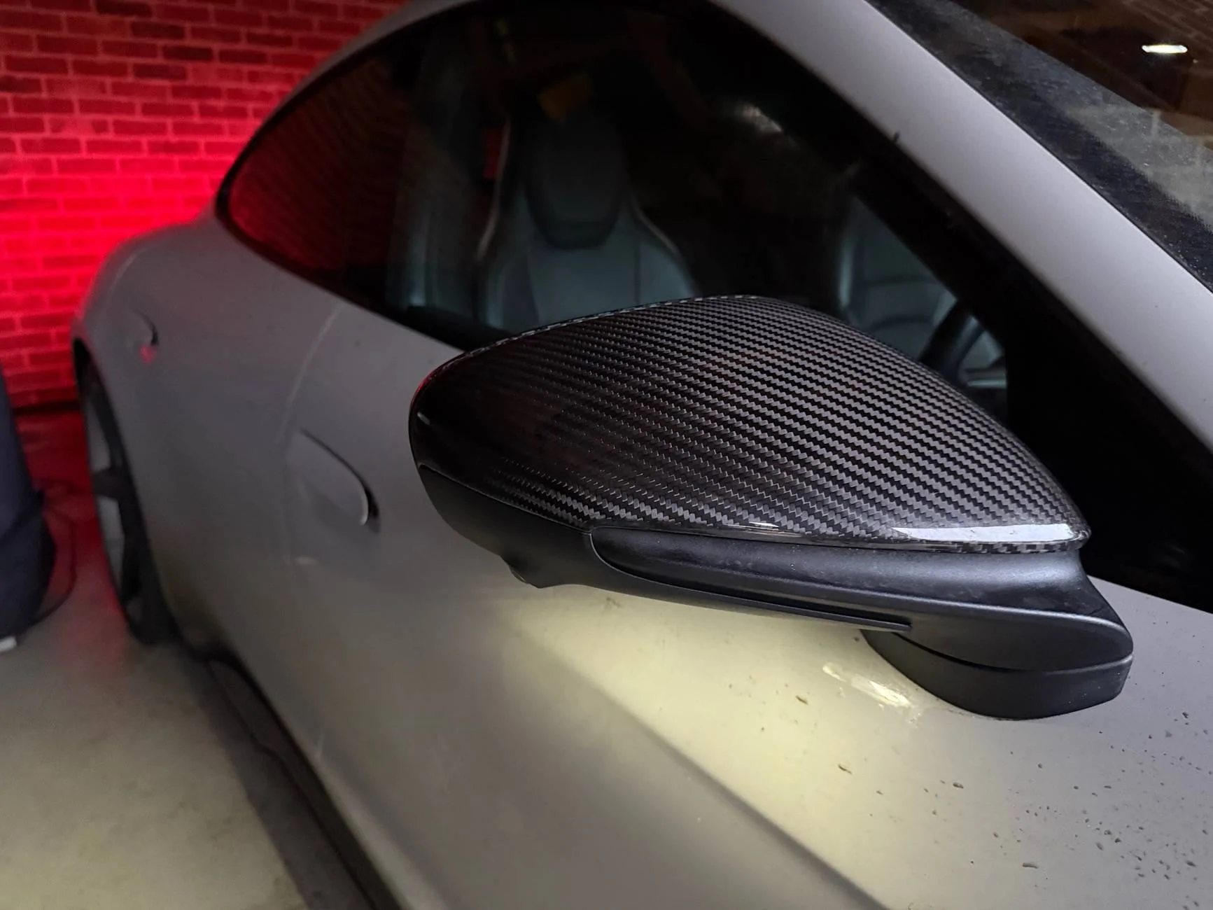 Porsche Taycan Fitting aftermarket carbon wing mirror caps? Any tips? IMG_4339