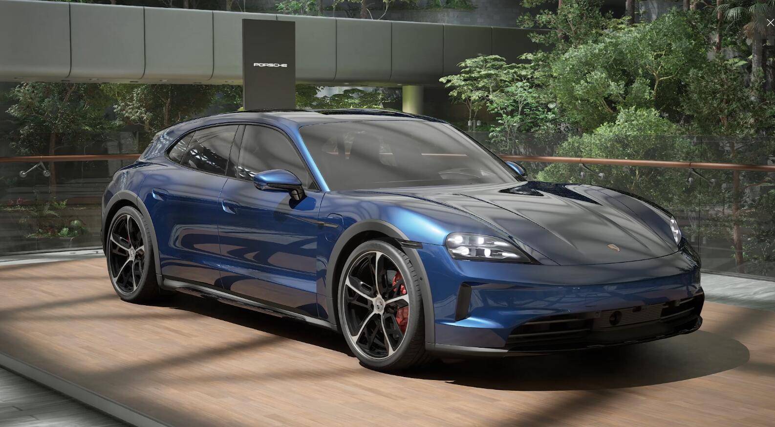 Porsche Taycan Taycan CT 4S MY config Gentiane-35