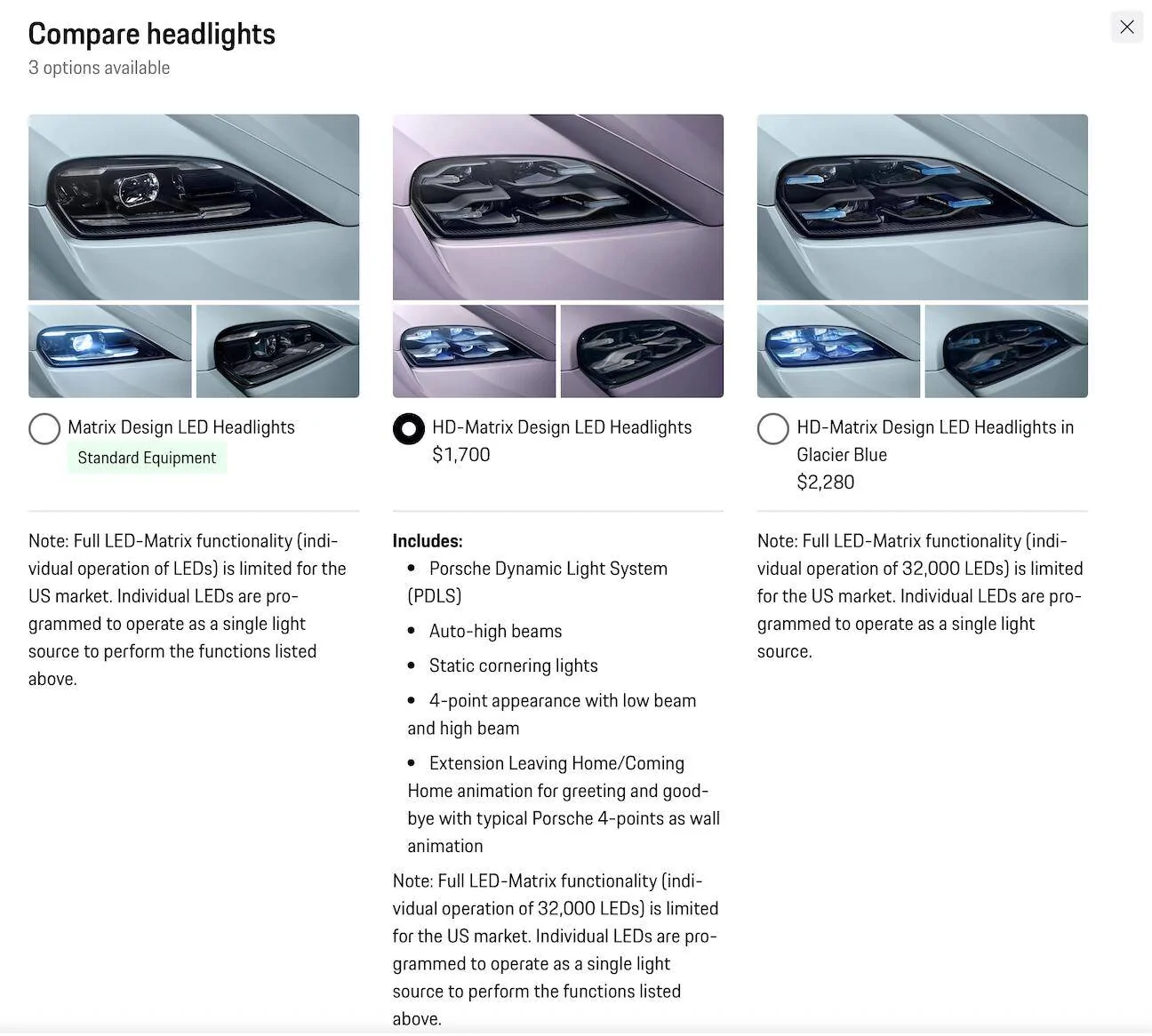 Porsche Taycan 2020 => 2025 4S configuration advice 1739300568012-sy